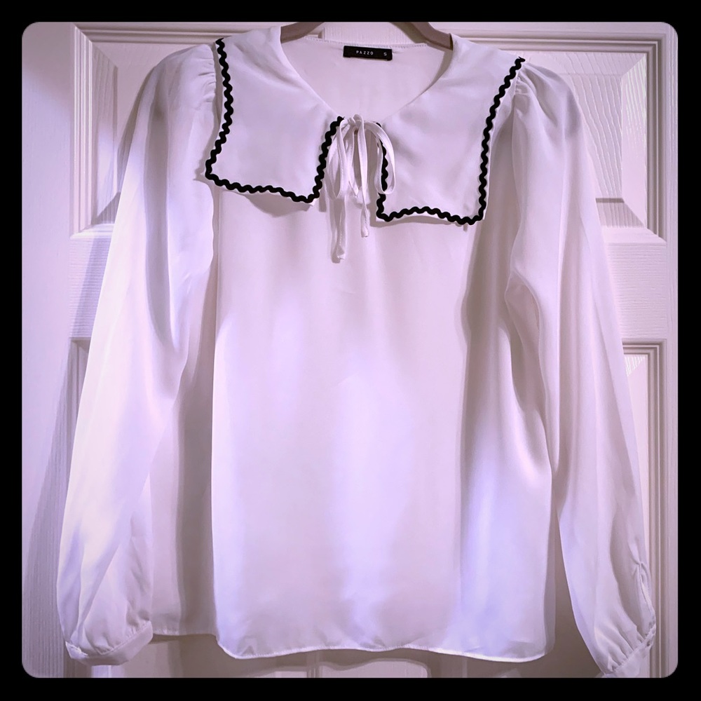 Tie-neck Blouse